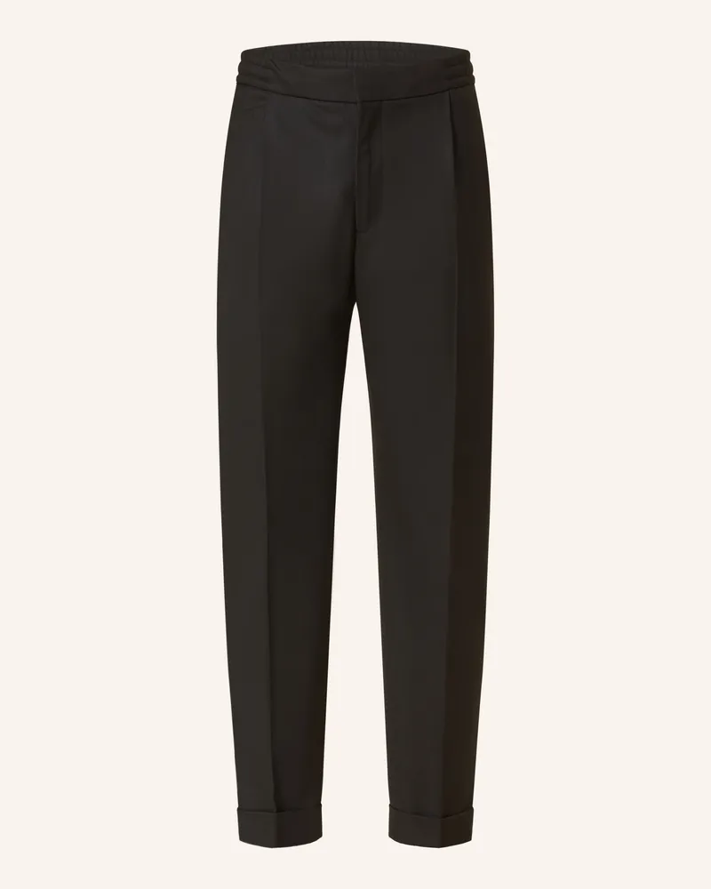 Reiss Hose BRIGHTON Relaxed Fit Schwarz