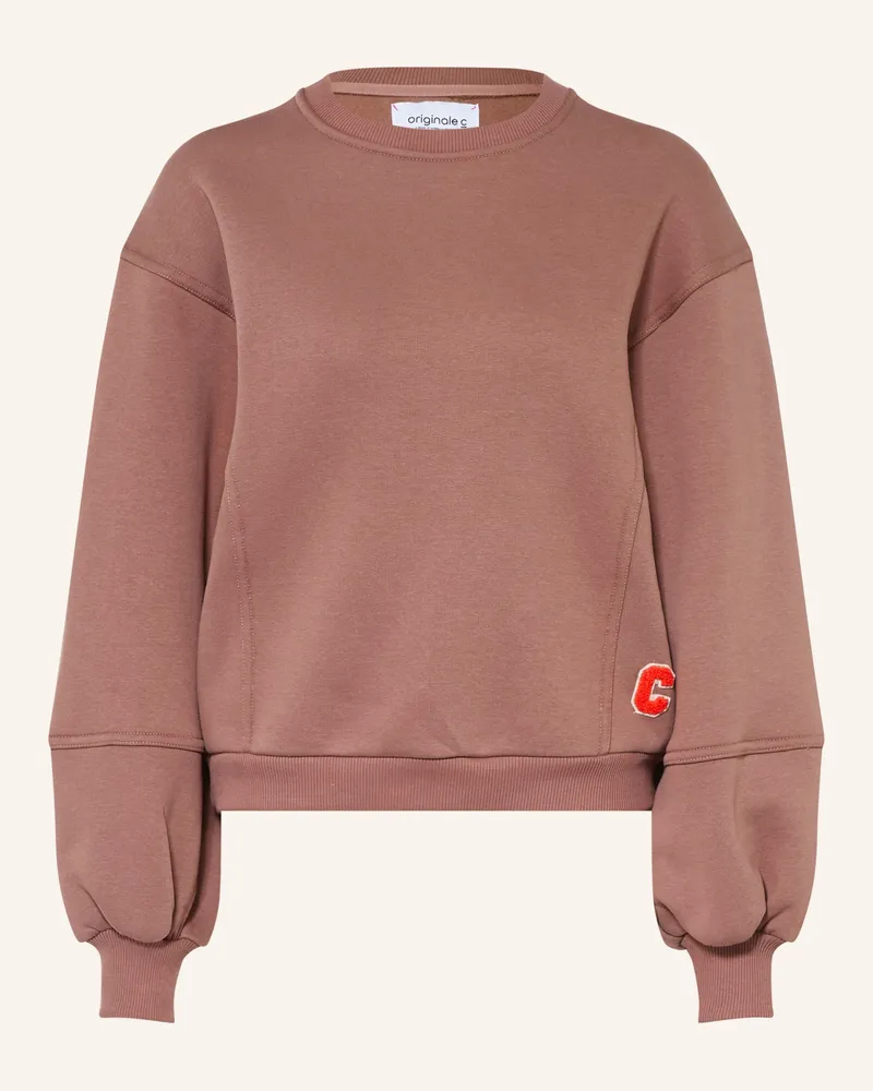 No. 1 Como Sweatshirt Fabienne rosa Taupe