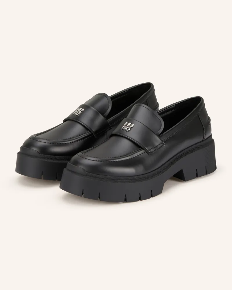 HUGO BOSS Loafer KRIS Schwarz