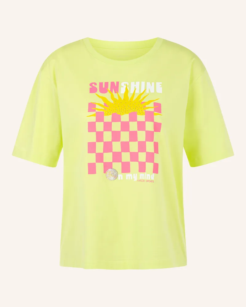 Marc Cain T-Shirt lila Grün