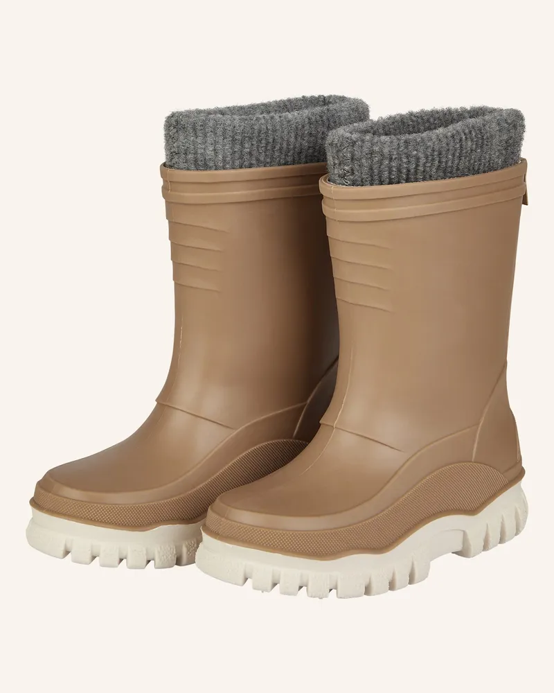 Sterntaler Gummistiefel uni gefüttert Braun