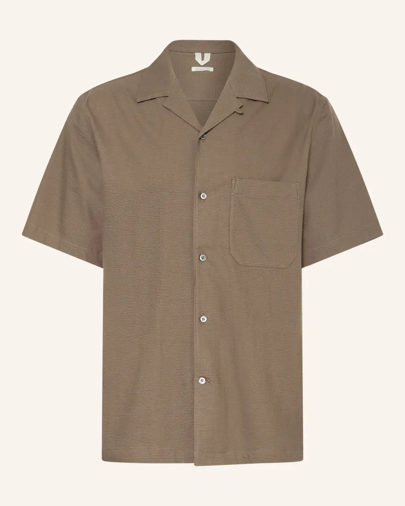 Arket Resorthemd Bingo Comfort Fit braun Braun