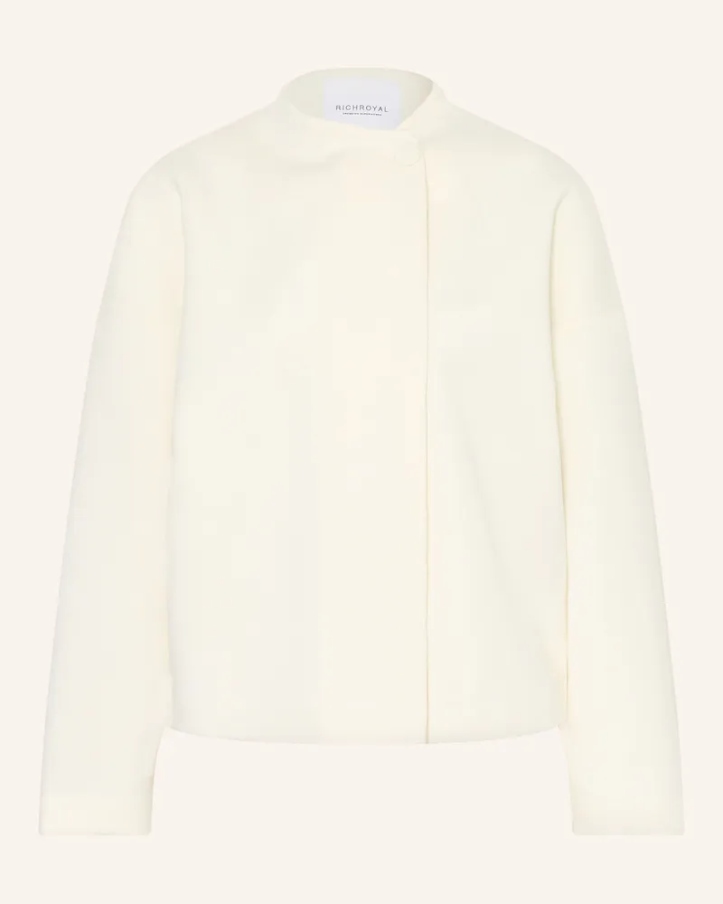 Rich&Royal Jerseyblouson weiss Ecru