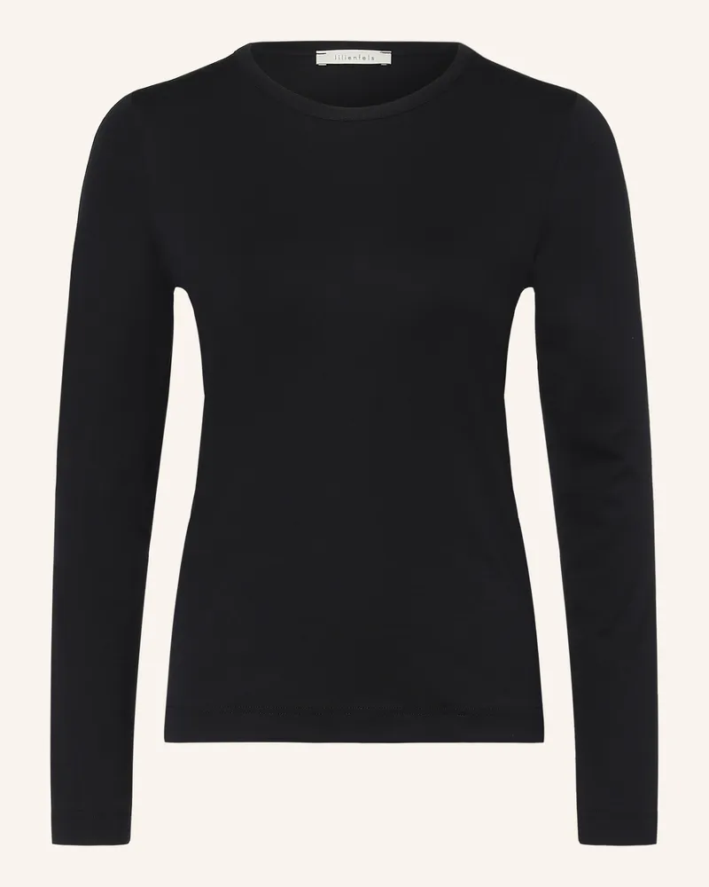 lilienfels Longsleeve schwarz Schwarz