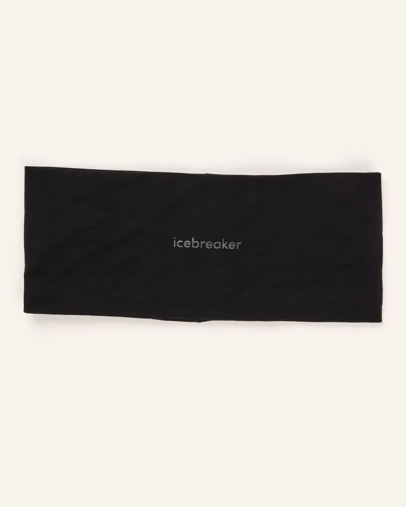 Icebreaker Stirnband U Cool-Lite Flexi Mit Merinowolle schwarz Schwarz
