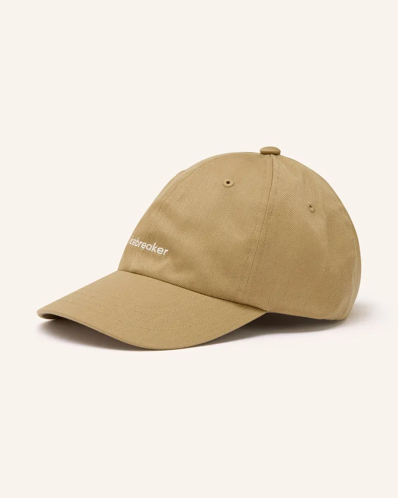 Icebreaker Cap beige Cognac