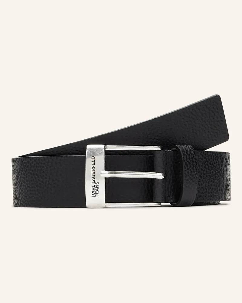 Karl Lagerfeld Gürtel schwarz Schwarz