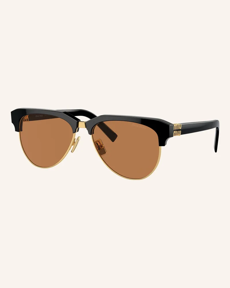 Miu Miu Sonnenbrille Mu 09zs schwarz 1ab2z1