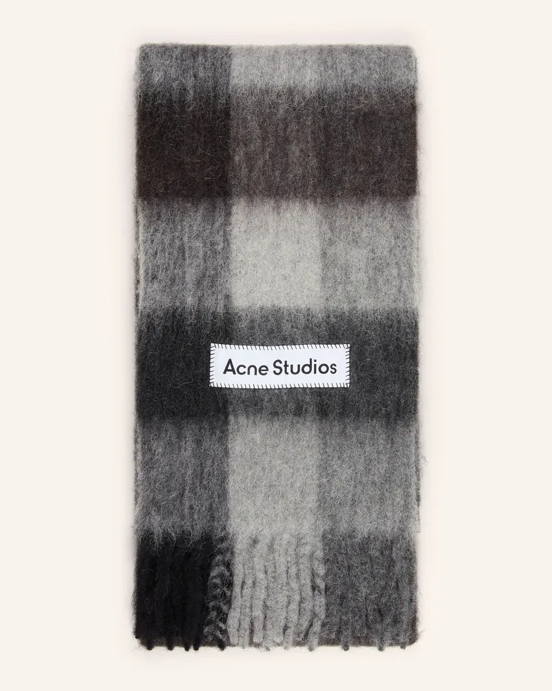 Acne Studios Schal Mit Alpaka grau Grau