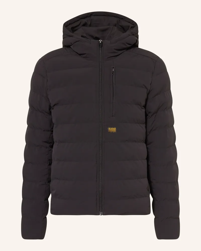G-STAR RAW Steppjacke Foundation schwarz Schwarz