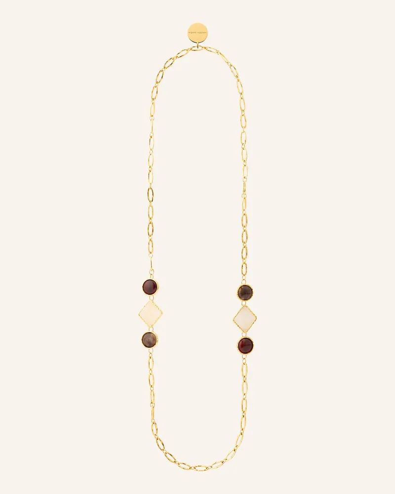 Vanessa Baroni Halskette Vintage Long Geometric gold Gold