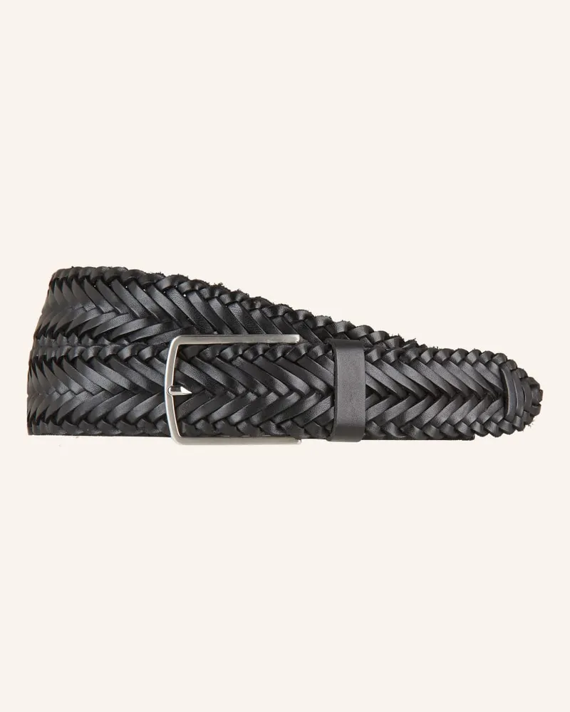 Monti Ledergürtel MORCOTE Schwarz