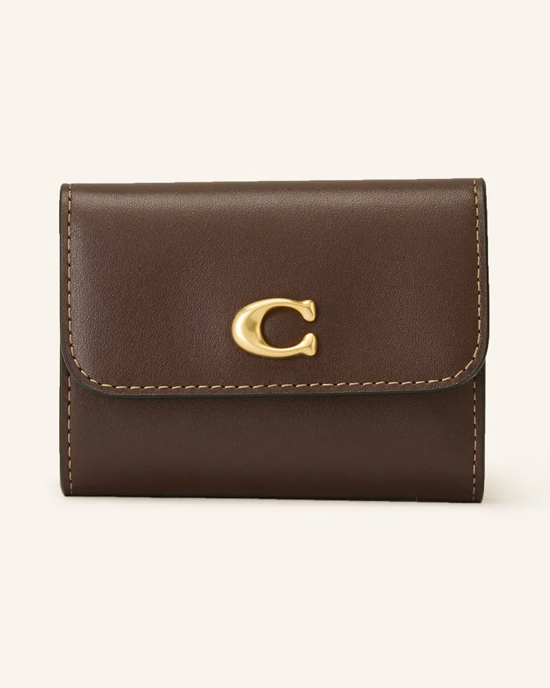 Coach Geldbörse Essential braun Dunkelbraun