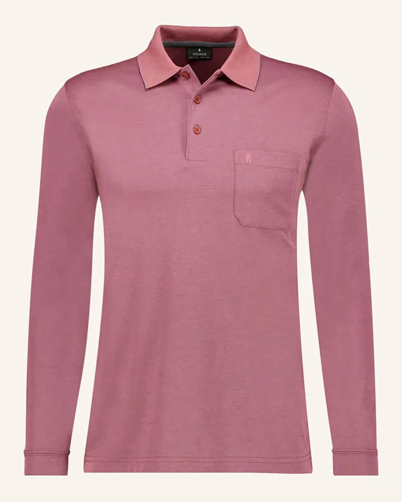 Ragman Poloshirt Altrosa