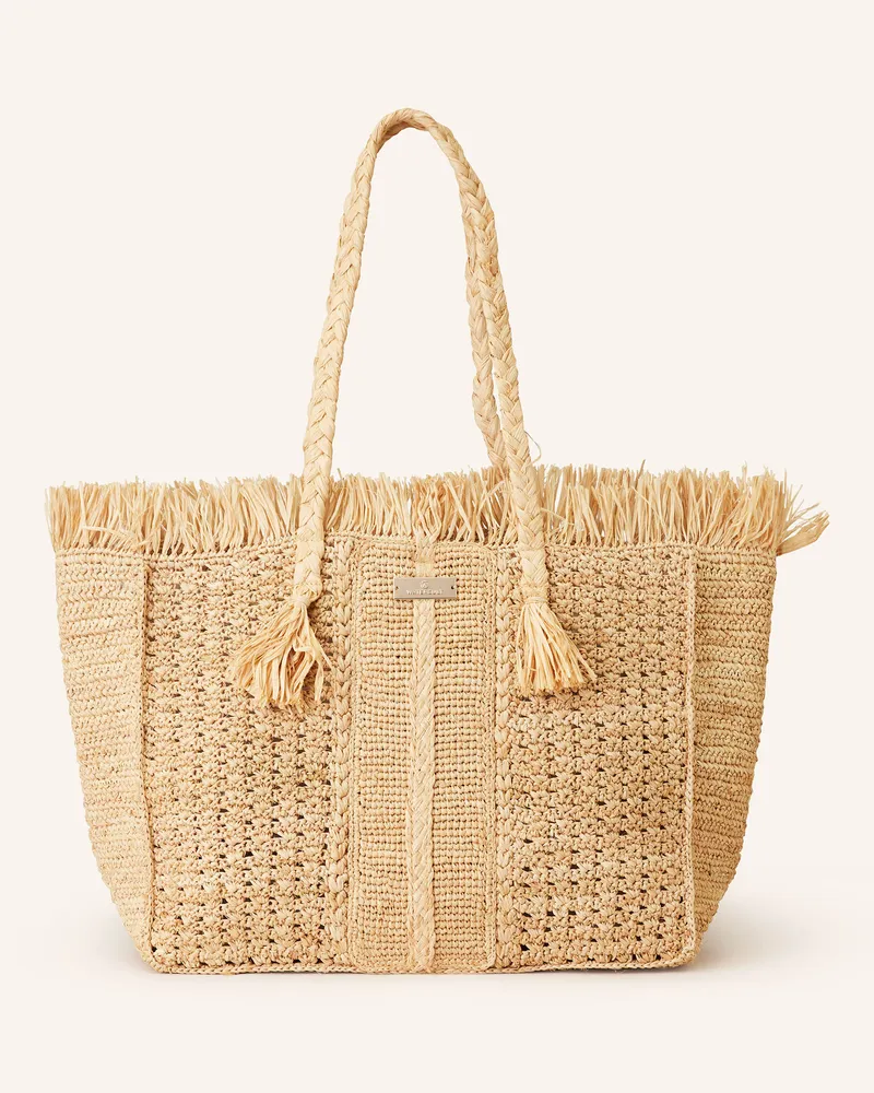 watercult Strandtasche Artisan Vibe braun Beige