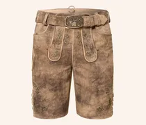 Trachten-Lederhose Gerner braun
