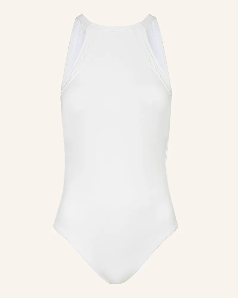 Maryan Mehlhorn High-Neck-Badeanzug SOFTLINE Weiss