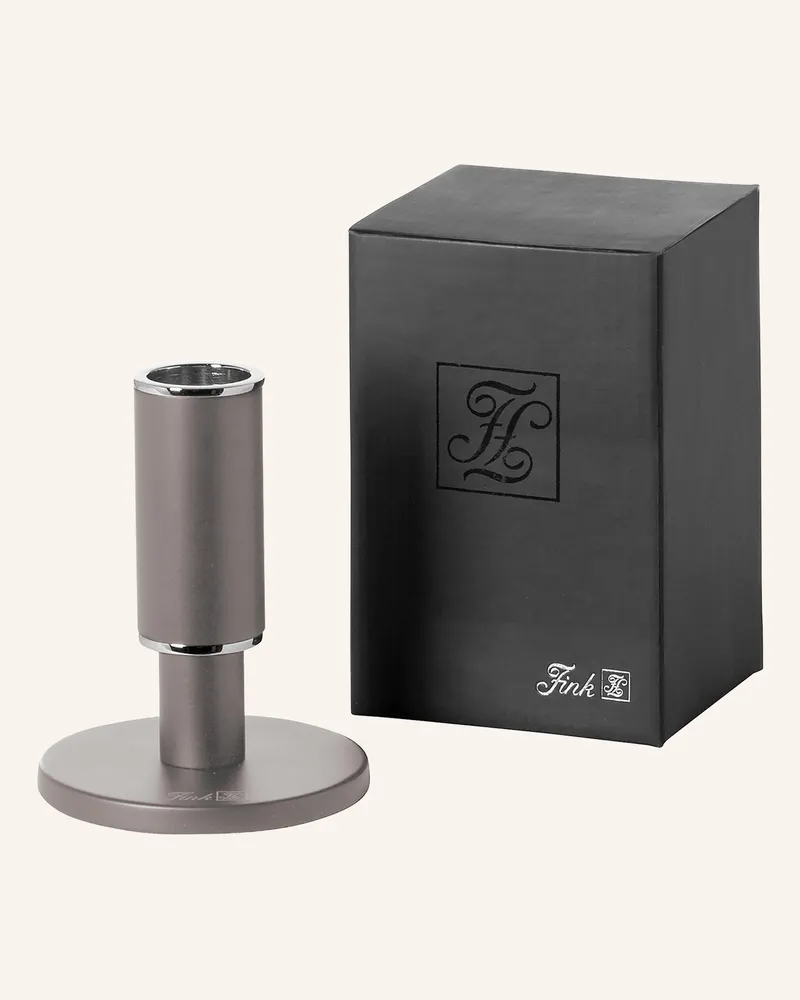 Fink Leuchter Ritmo braun Silber
