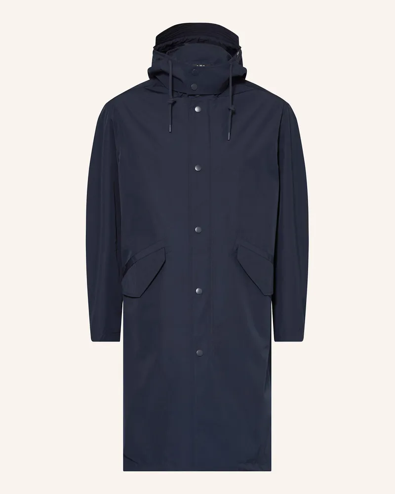 A.P.C. Parka ANTONIN Dunkelblau