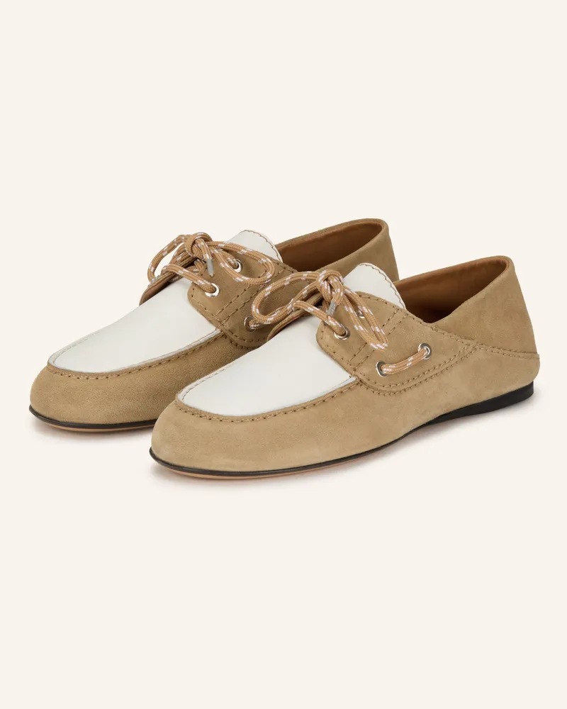 Sandro Bootsschuhe beige Beige