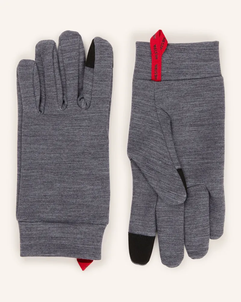 Hestra Multisport-Handschuhe Touch Point Thermo Mit Touchscreen-Funktion grau Grau