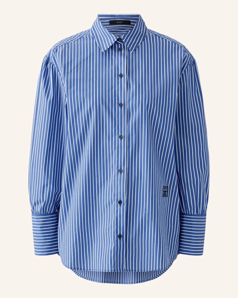 Oui  Bluse blau Blau