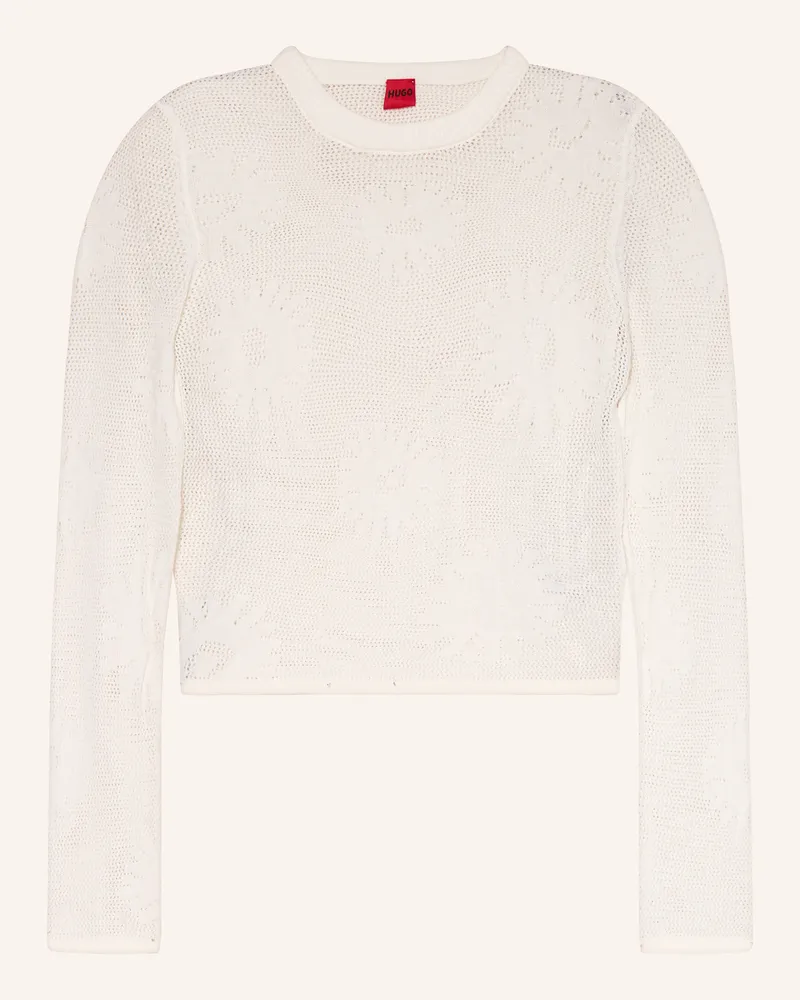 HUGO BOSS Pullover SAISY Weiss