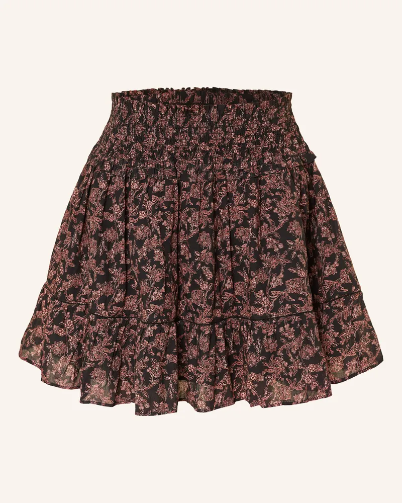 HUGO BOSS Rock VANTIA mit Rüschen Dunkelblau