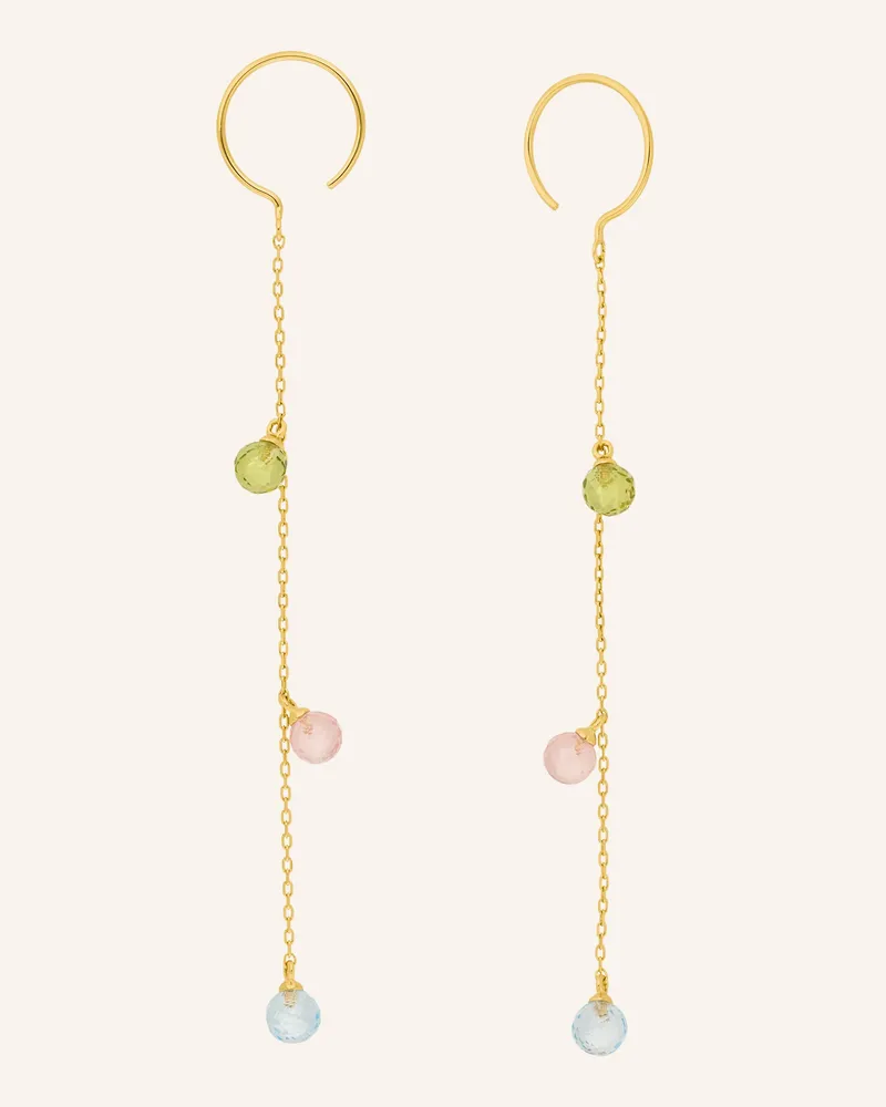 Leaf Ohrhänger Sweet Gems Aus 14 Karat Gelbgold gold Gold