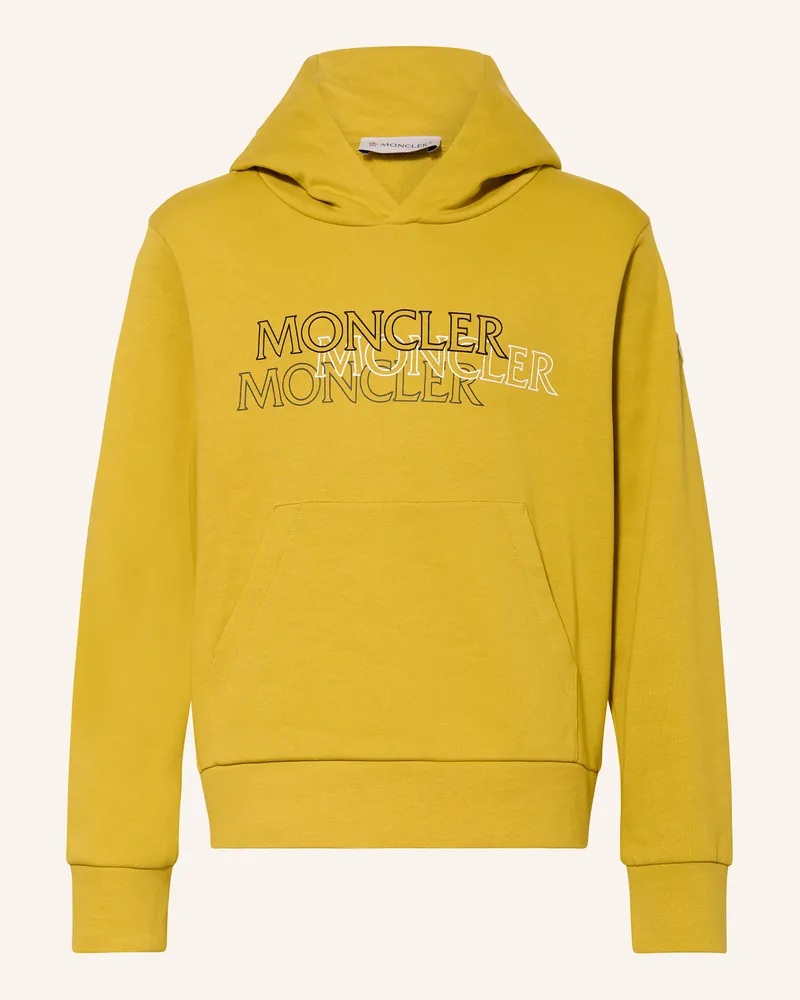 Moncler Hoodie Dunkelgelb