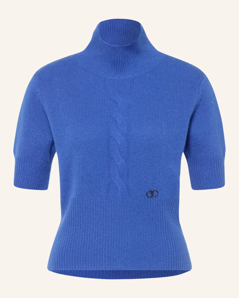 SEM PER LEI Strickshirt Aus Cashmere blau Blau