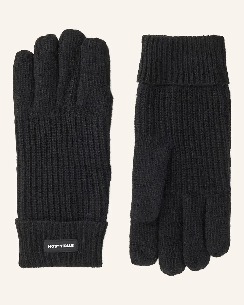 Strellson Handschuhe schwarz Schwarz