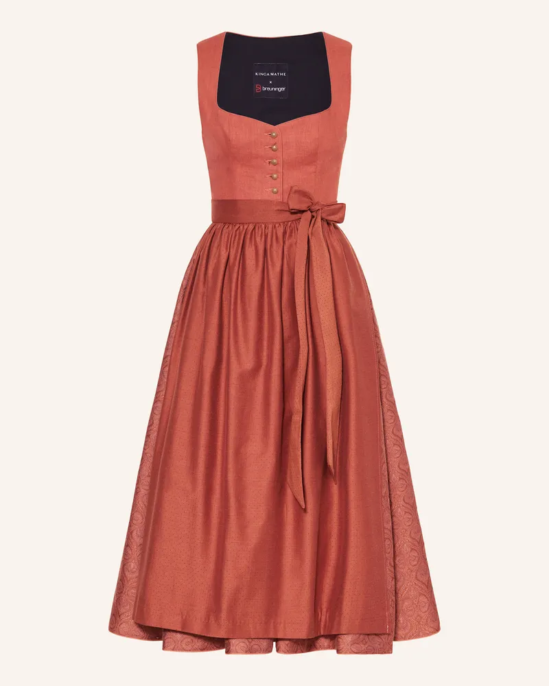 KINGA MATHE Dirndl Conny rot Lachs