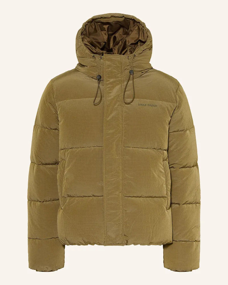 Daily Paper Steppjacke gruen Khaki