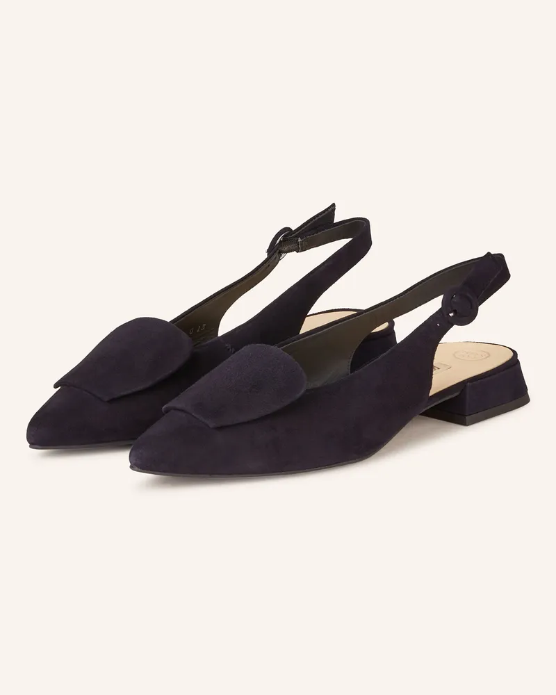 paul green Slingballerinas Dunkelblau