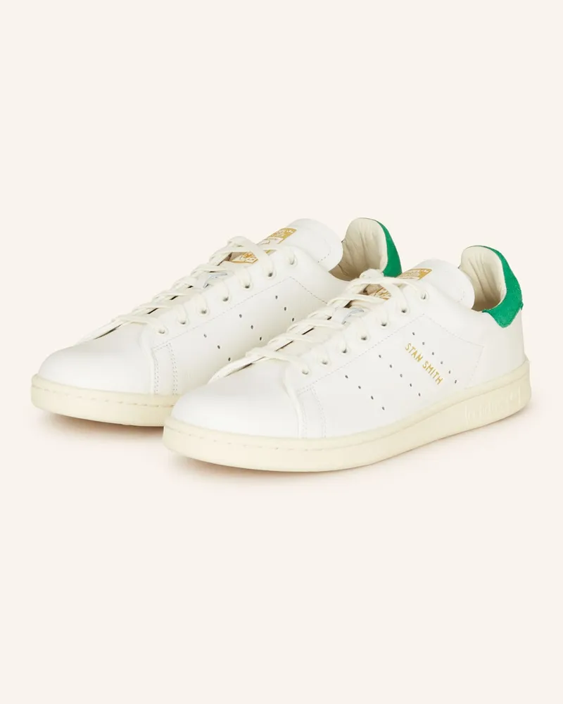 adidas Sneaker STAN SMITH LUX - WEISS/ GRÜN Weiss