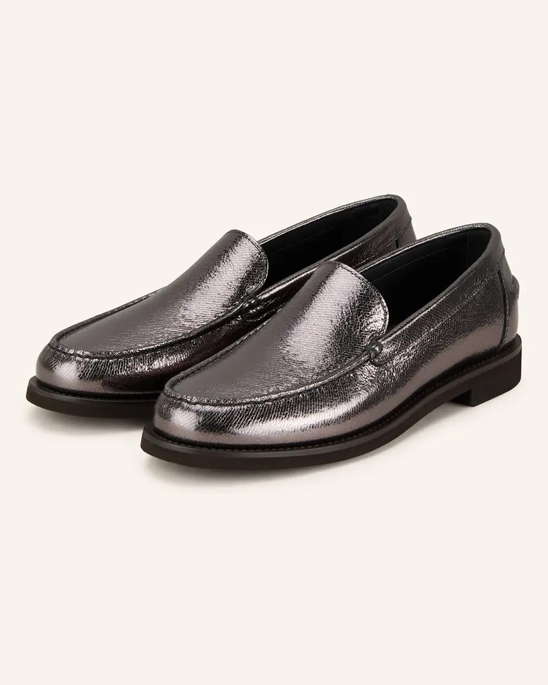 Brunello Cucinelli Loafer Silber