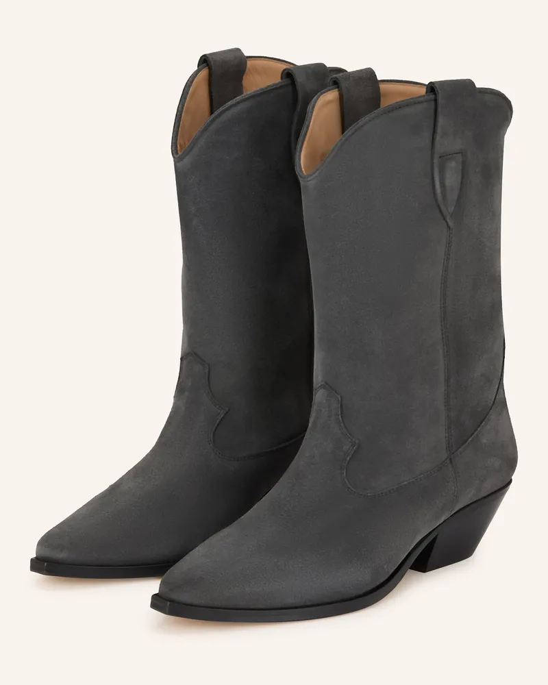 Isabel Marant Cowboy Boots Duerto grau Dunkelgrau
