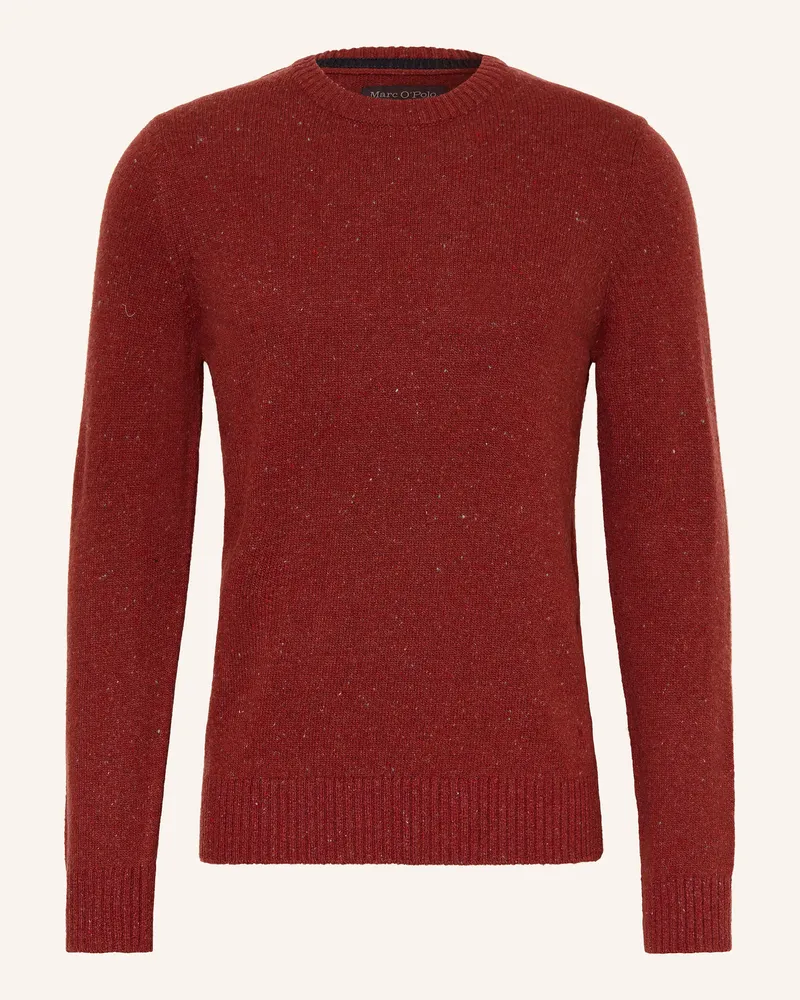 Marc O'Polo Pullover braun Rot