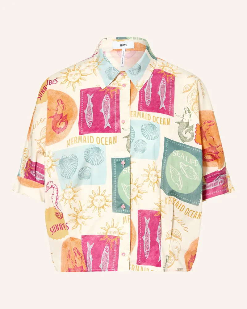 cinque Hemdbluse Citerni gelb Creme