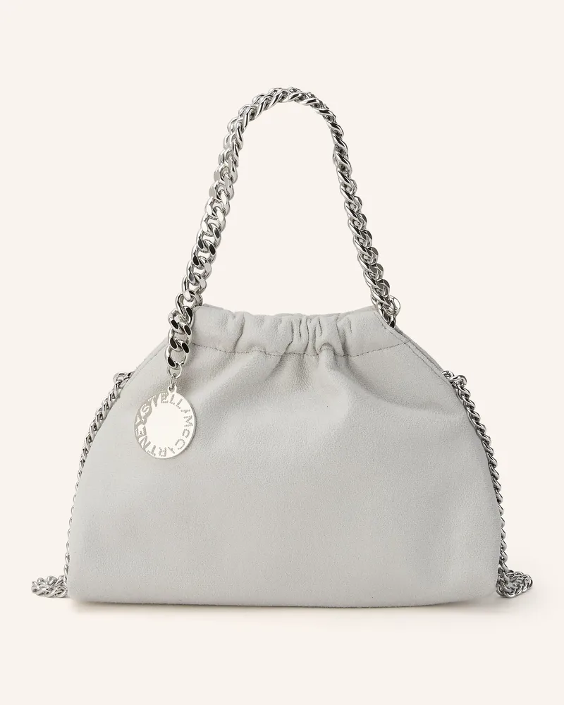 Stella McCartney Handtasche Falabella Mini grau Hellgrau