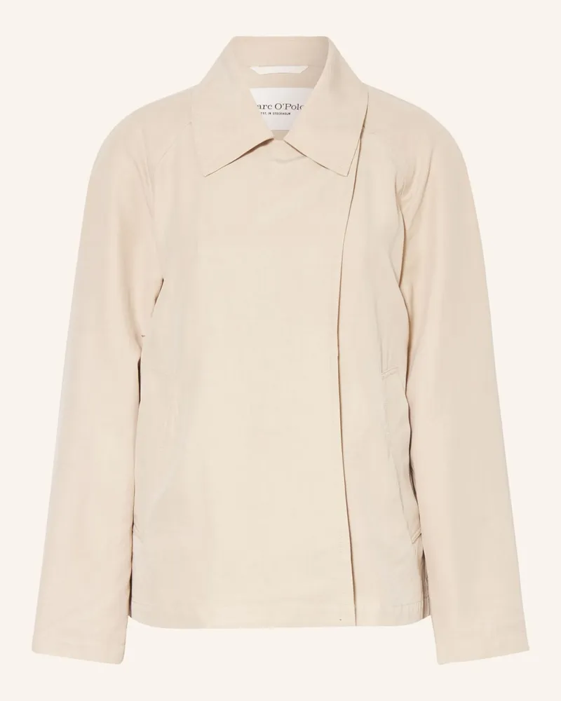 Marc O'Polo Cropped Trenchcoat Beige