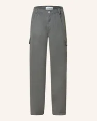 Calvin Klein Cargohose Regular Fit Grau