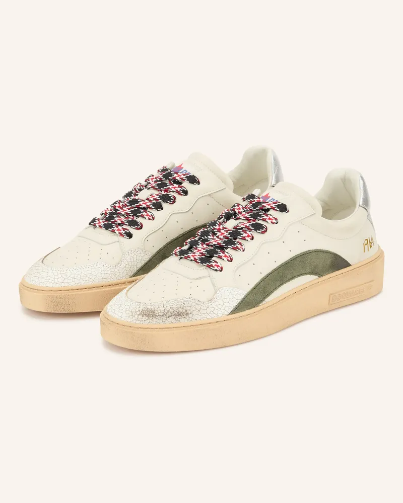 Dsquared2 Sneaker Rider weiss Ecru
