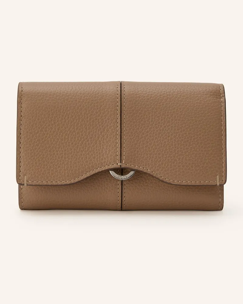 TOD'S Geldbörse beige Camel