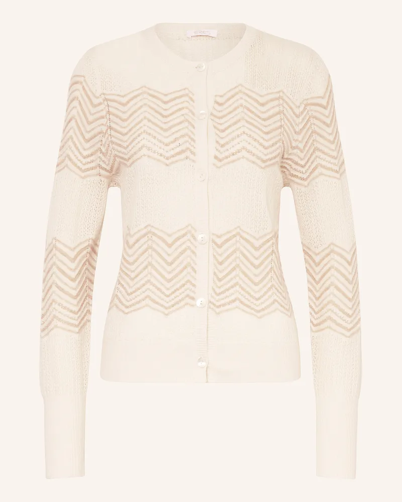 Eres Strickjacke Marin beige Creme