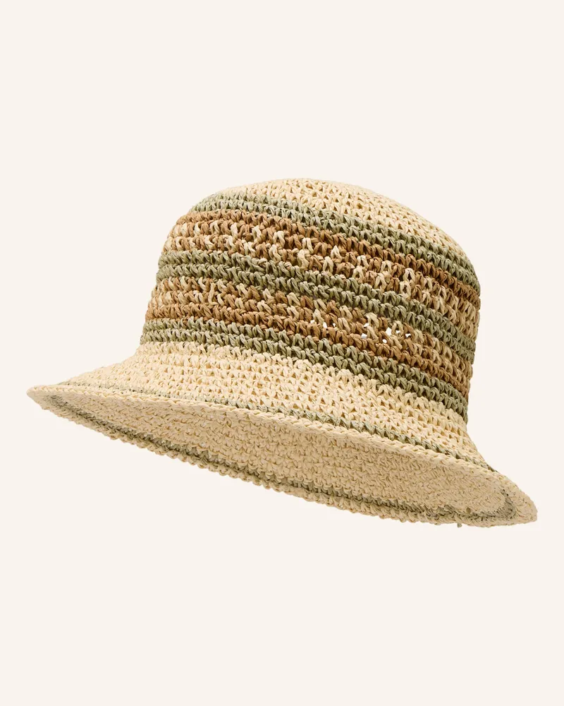 Loevenich Strohhut beige Hellbraun