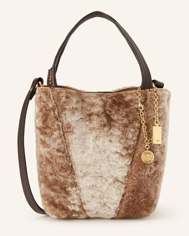 Chloé Shopper Spin grau Floral