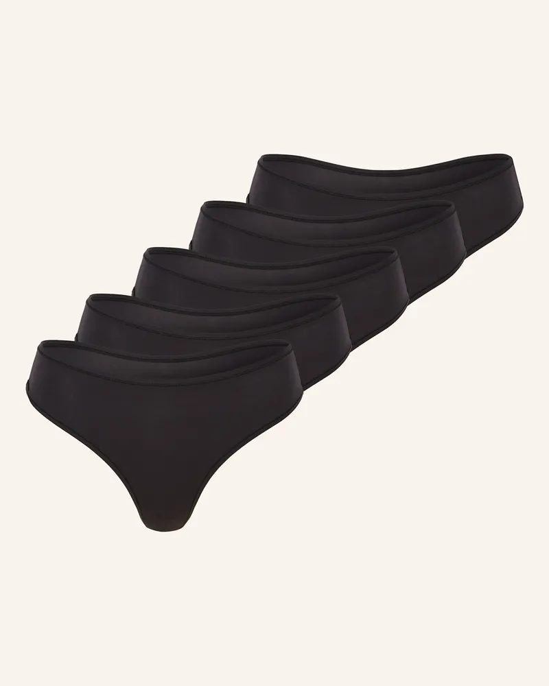 SKIMS 5er-Pack String FITS EVERYBODY Schwarz