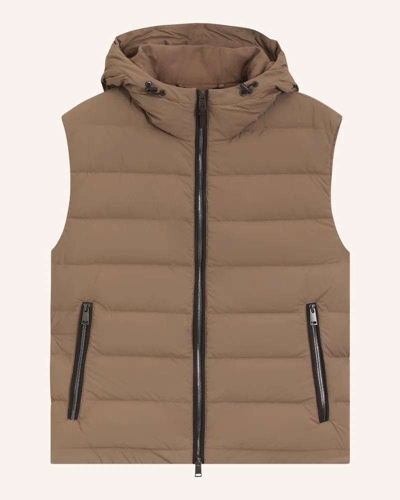 HUGO BOSS Daunenjacke L-DAMEST Regular Fit Beige